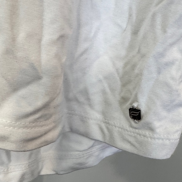 Fabletics White Racerback Performance Tank NEW M - Picture 2 of 12